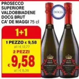 Il Gigante Prosecco superiore Valdobbiadene DOCG brut Ca' de Maggi offerta