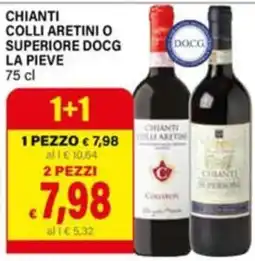 Il Gigante Chianti Colli Aretini o Superiore DOCG La Pieve offerta