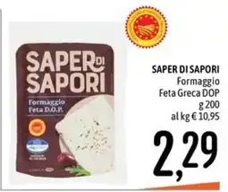 Emisfero Saper di sapori Formaggio Feta D.O.P. offerta