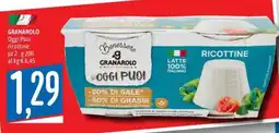 Emisfero Benessere Granarolo ricottine offerta