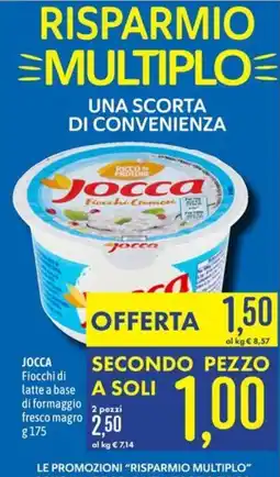 Emisfero Jocca Fiocchi di latte a base di formaggio fresco magro offerta