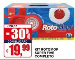 Il Gigante Kit Rotomop Super Five Completo offerta