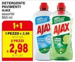 Il Gigante Detergente pavimenti Ajax assortiti offerta