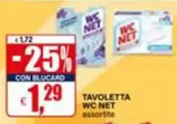 Il Gigante Tavoletta wc net assorbite offerta