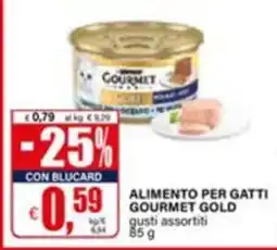 Il Gigante Alimento per gatti Gourmet Gold offerta