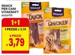 Il Gigante Snack per cani Vitakraft assortiti offerta