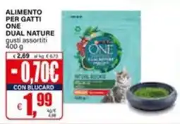 Il Gigante Alimento per gatti One Dual Nature offerta