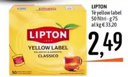 Emisfero Lipton Tè yellow label offerta