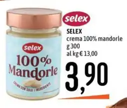 Emisfero Selex crema 100% mandorle offerta