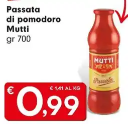 DeSpar Express Passata di pomodoro Mutti offerta