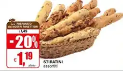 Il Gigante Stiratini assortiti offerta