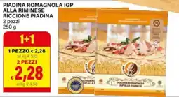 Il Gigante Piadina Romagnola IGP alla Riminese offerta