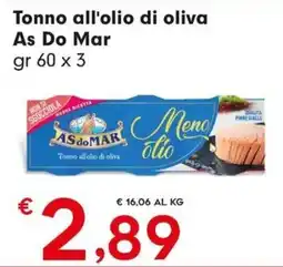 DeSpar Express Tonno all'olio di oliva As Do Mar offerta