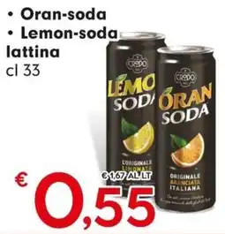 DeSpar Express Lemon-soda lattina offerta