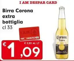 DeSpar Express Birra Corona extra bottiglia offerta