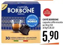 Emisfero Caffè Borbone miscela offerta