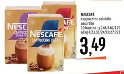 Emisfero Nescafé cappuccino solubile assortito offerta