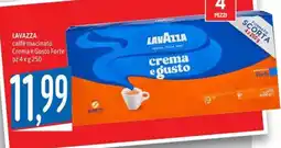Emisfero Lavazza caffè macinato Crema e Gusto Forte offerta