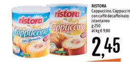 Emisfero Ristora Cappuccino Decaffeinato offerta