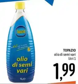 Emisfero Topazio olio di semi vari offerta