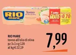 Emisfero Rio Mare tonno all'olio di oliva offerta