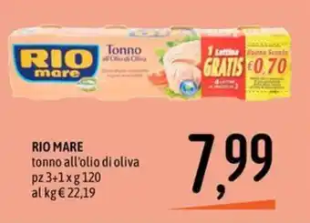Emisfero Rio Mare tonno all'olio di oliva offerta