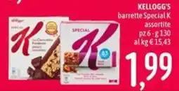 Emisfero Kellogg's barrette Special K assortite offerta