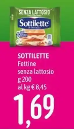 Emisfero Sottilette Fettine senza lattosio offerta