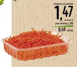 Emisfero Carote julienne offerta
