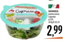 Emisfero Dimmidisi caprese con mozzarelline offerta