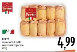 Emisfero Selezione Perte sovracosce di pollo offerta