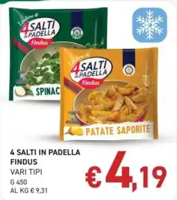 Maxi Coal 4 Salti in Padella Findus offerta