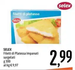 Emisfero Filetti di Platessa Impanati offerta