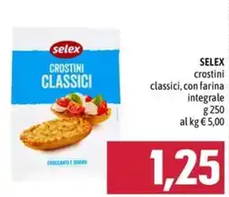 Emisfero Selex crostini classici offerta