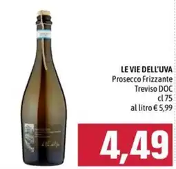 Emisfero Le Vie dell'Uva Prosecco Frizzante offerta