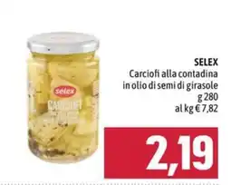 Emisfero SELEX Carciofi alla contadina offerta