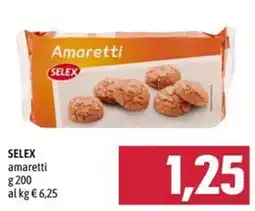 Emisfero SELEX amaretti offerta