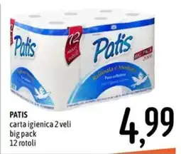 Emisfero Patis carta igienica 2 veli offerta