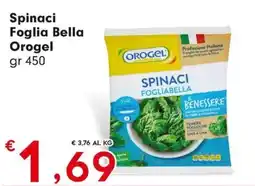 DeSpar Express Spinaci Foglia Bella Orogel offerta