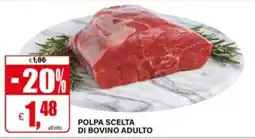 Il Gigante Polpa scelta di bovino adulto offerta