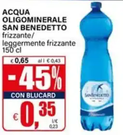 Il Gigante Acqua oligominerale San Benedetto offerta