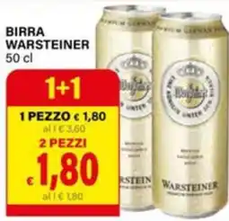 Il Gigante Birra Warsteiner offerta