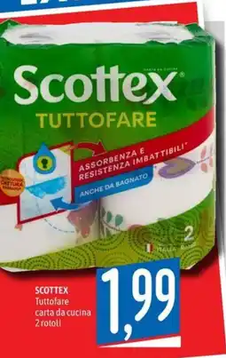 Emisfero Scottex Tuttوفare carta da cucina offerta