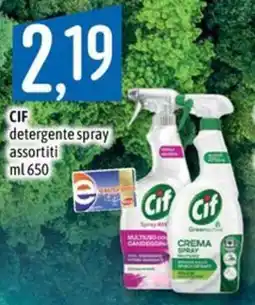 Emisfero Cif detergente spray offerta