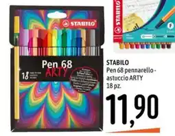 Emisfero Stabilo Pen 68 pennarello - astuccio ARTY offerta