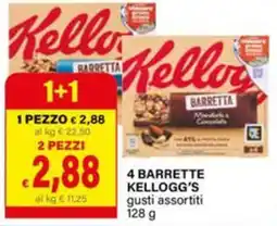 Il Gigante Barrette Kellogg's gusti assortiti offerta