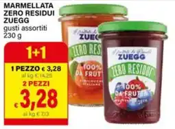 Il Gigante Marmellata zero residui Zuegg offerta