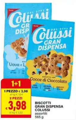 Il Gigante Biscotti Gran Dispensa Colussi offerta