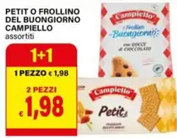 Il Gigante Petit o Frollino del Buongiorno Campiello assortiti offerta