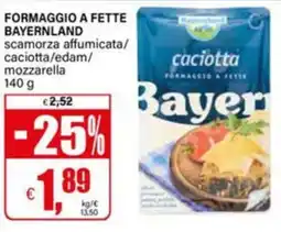 Il Gigante Formaggio a fette Bayernland offerta